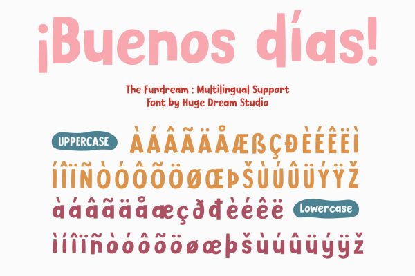 The Fundream – Playful Fun Font