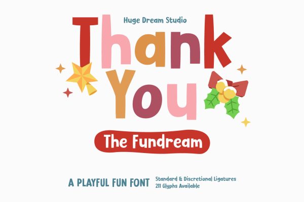 The Fundream – Playful Fun Font