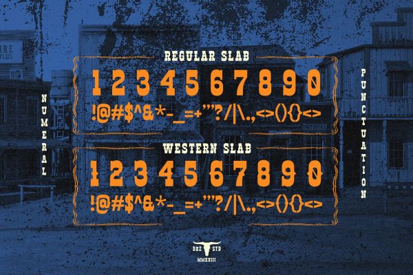 Westimor – Western Retro Font Family