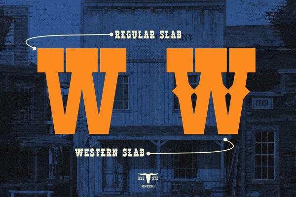 Westimor – Western Retro Font Family