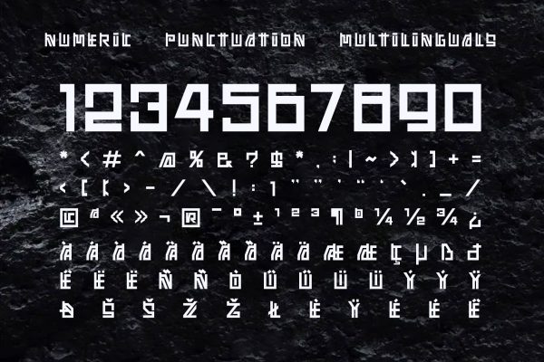 Adine – Ethnic Typeface