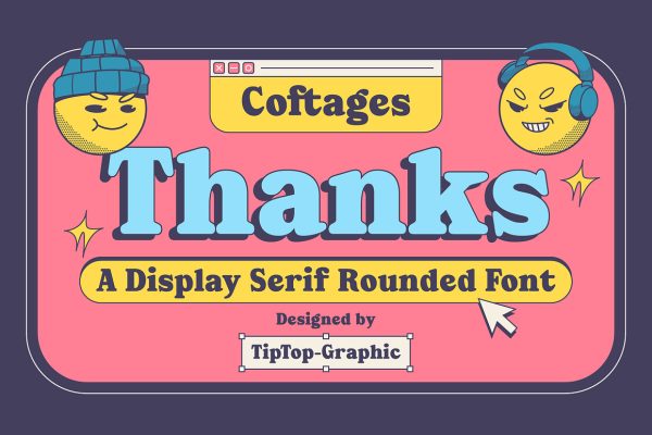 Coftages – Display Serif Rounded Font