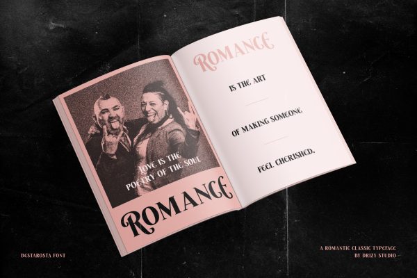 Besta Rosta – Romantic Classic Font