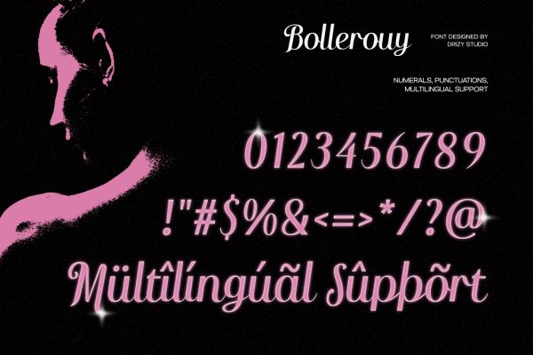 Bollerouy – Romantic Script and Calligraphic Font