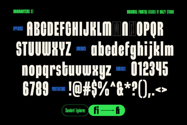 Cromel – Variable Display Sans Font