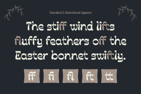 Darleco | Experimental Slab Display Font