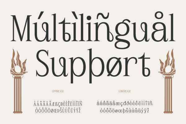 Plafisco | Inktrap Elegant Display Font