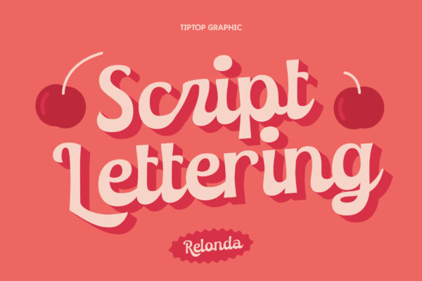 Relonda – Groovy Retro Display Font