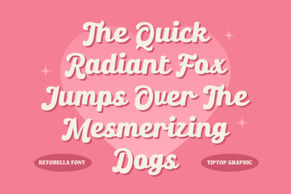 Retobella – Bold Vintage Script Font